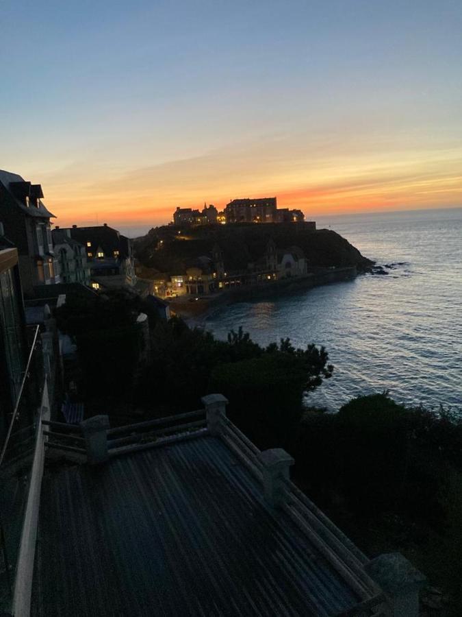 Les Roches Grises, Luxueuse Villa Face Mer, 4Etoiles, Spa Et Jardin Panoramique, Societe La Clef Decamp Granville Exterior photo